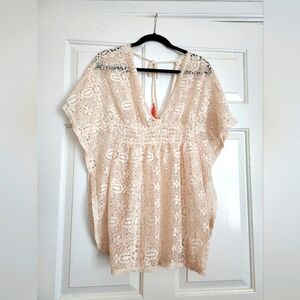 Lace cover-up - Size small